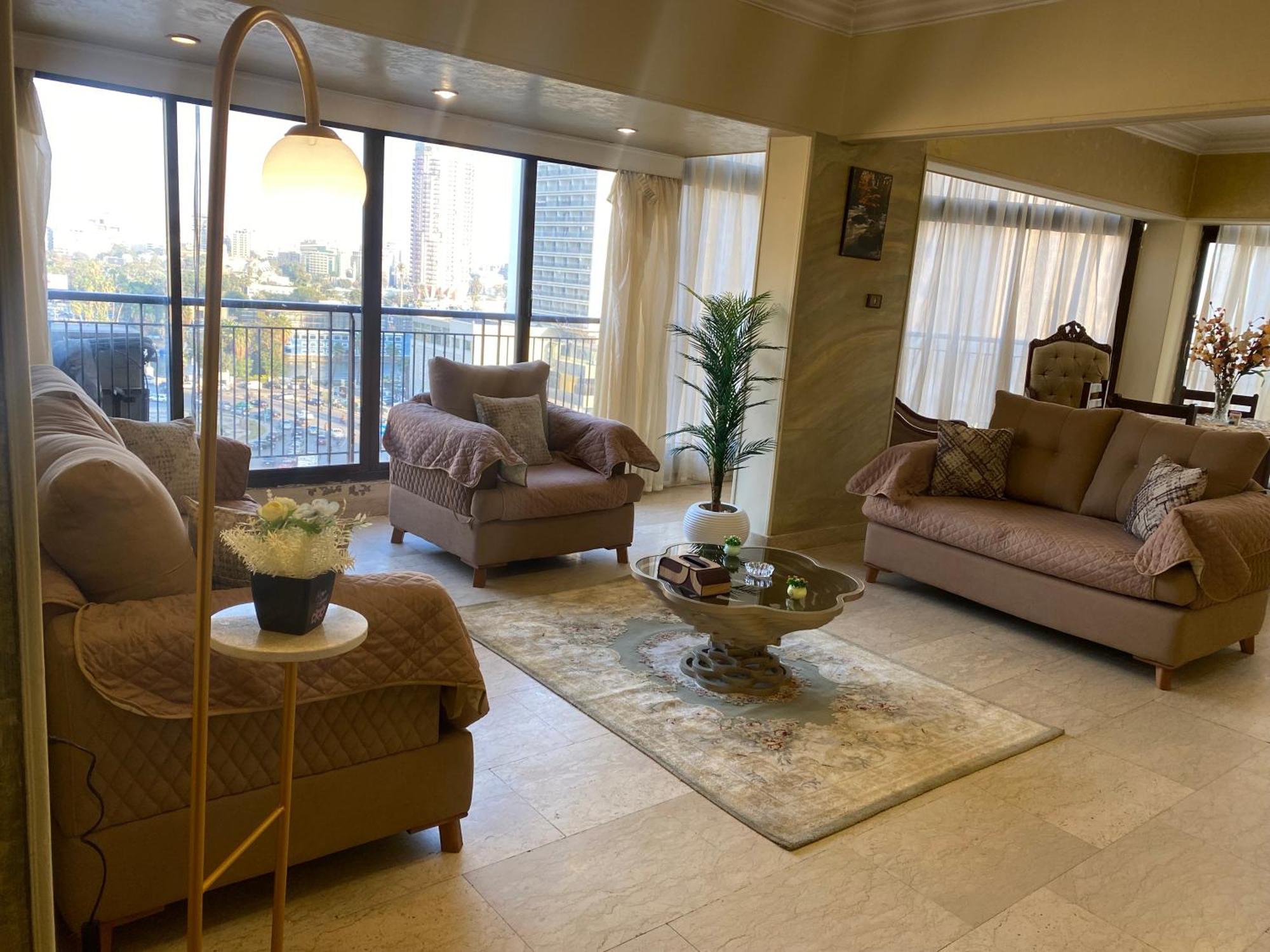 Nile View Dokki Apartment Cairo Exterior foto