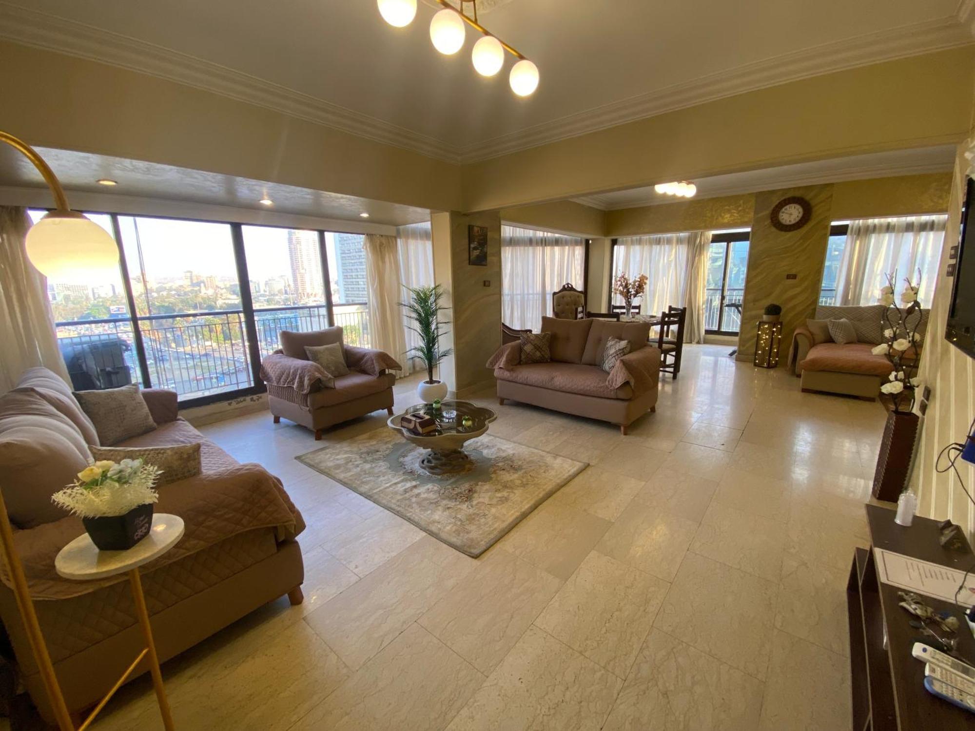 Nile View Dokki Apartment Cairo Exterior foto