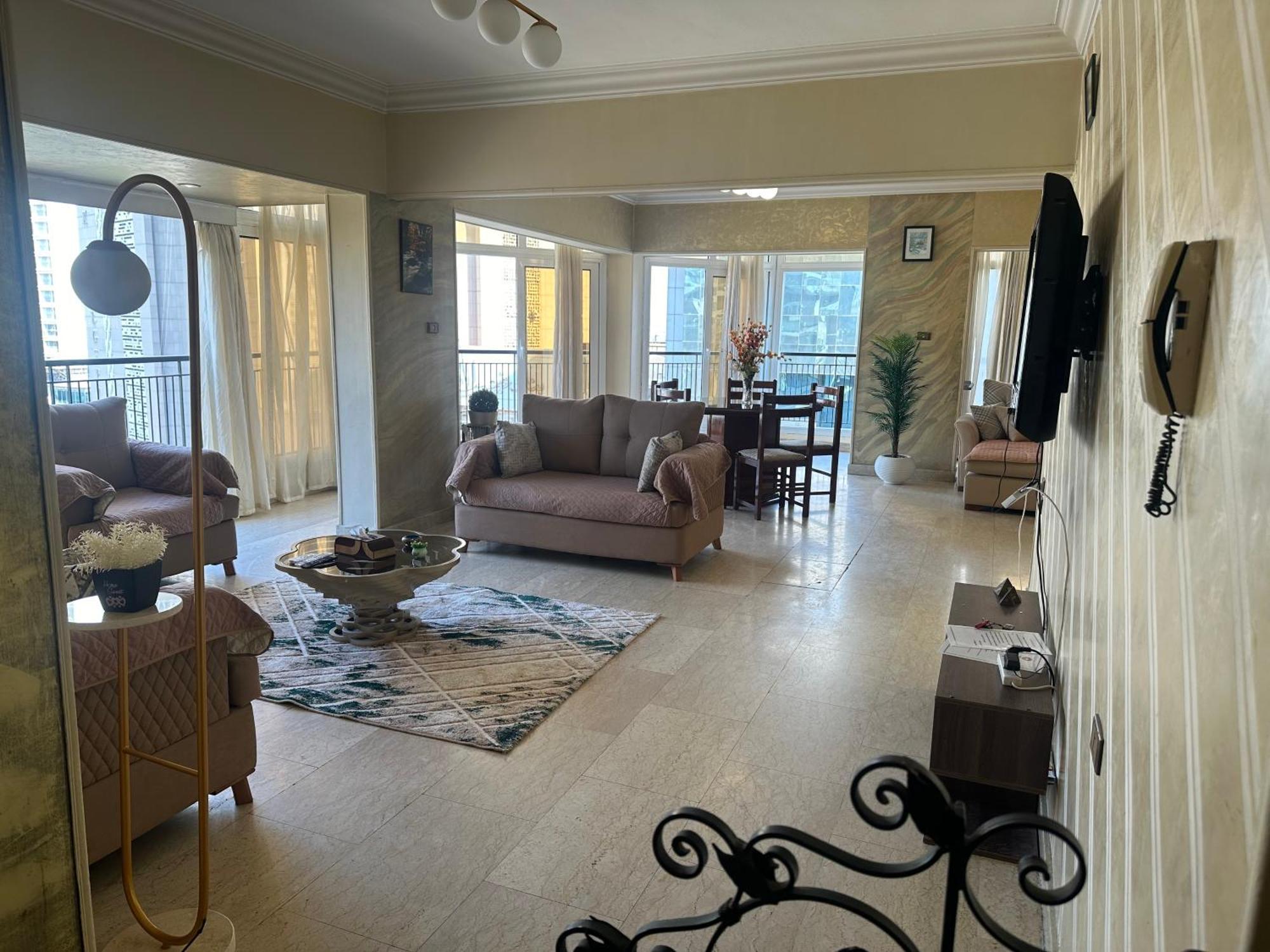 Nile View Dokki Apartment Cairo Exterior foto